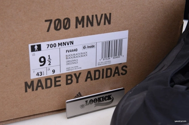 Triple Boost 700 Black FV4440 MNVN Adidas Yeezy 0723